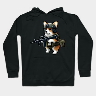 Tactical Corgi Hoodie